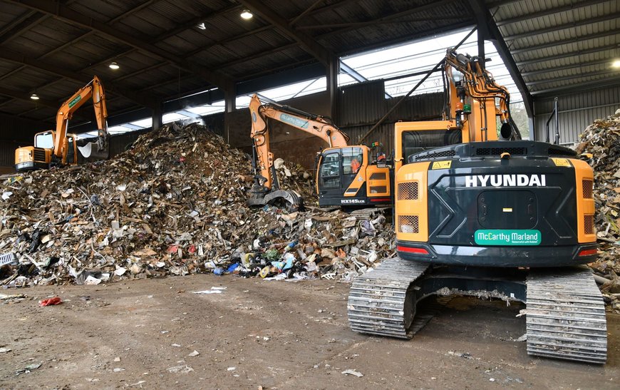 Waste Recycling firm, McCarthy Marland invest in new Hyundai fleet